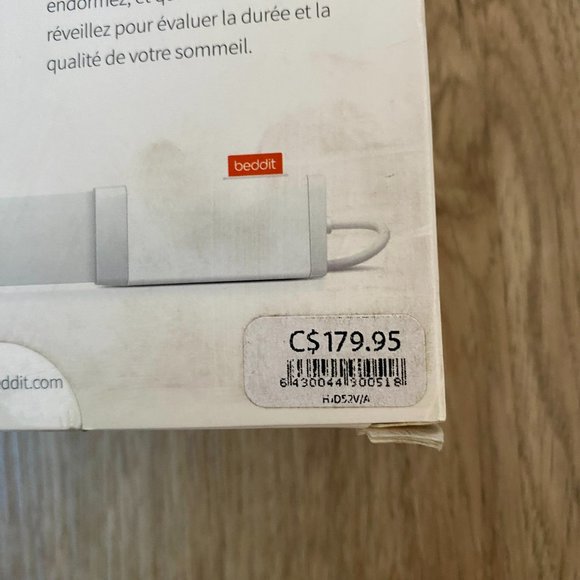 Beddit Sweet Dreams Smart Sleep Tracker - Measure, manage, & improve your sleep - Picture 2 of 6